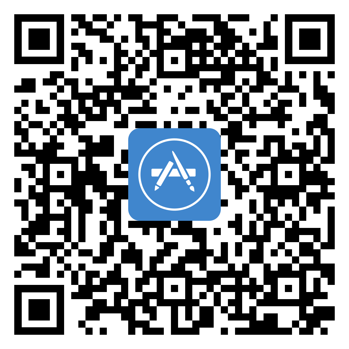 Apple App Store download QR code